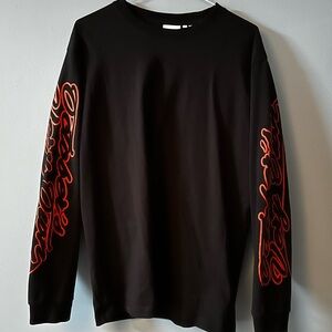 OVO Sports Script Long Sleeve Tee